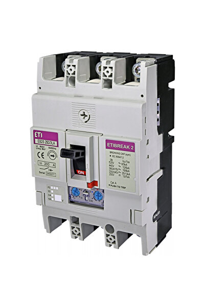 Eti Disjunctor auto eb2s 250/3la 200A 3P 004671887