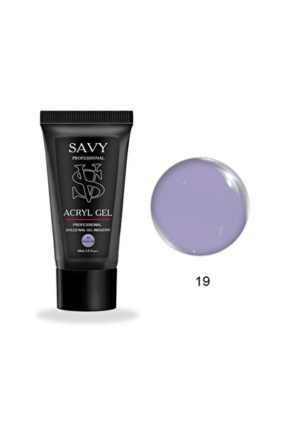 OEM Gel acrilic pentru unghii, 60 ml, SavyProfessional Nr.19