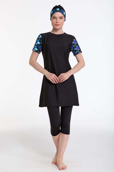 Rivamare Semi-Closed Hijab Set