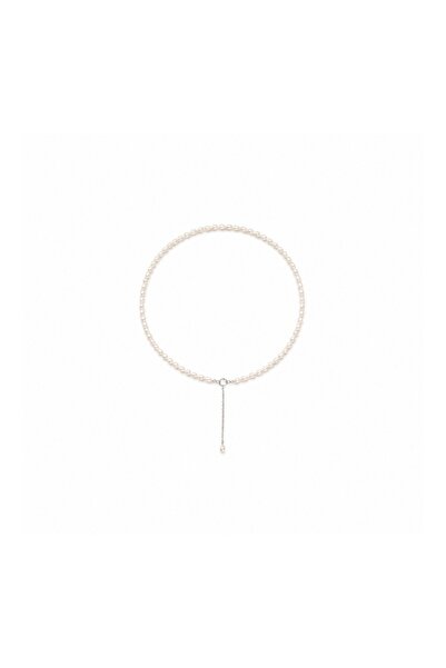 Magic Charms Choker Necklace with Natural Pearls and 925 Silver 37-38 cm for ...
