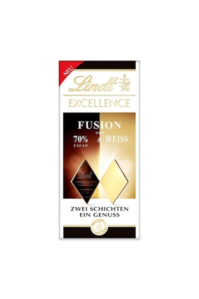 Lindt Fusion 70% și Ciocolată Albă Excellence 100 g