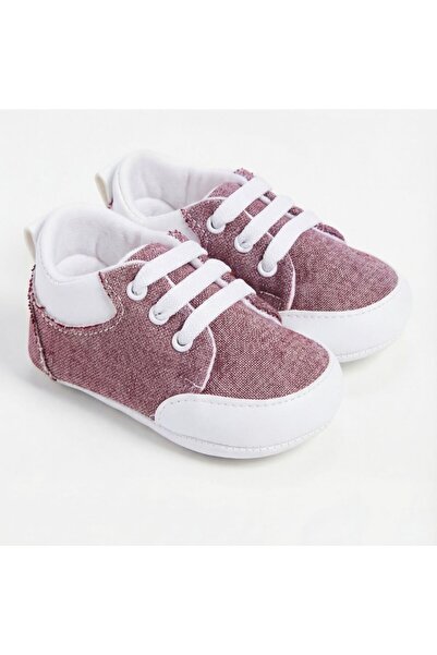 pufien Bebek Bağcıklı Yazlık Patik Yenidoğan Renkli Günlük Bebek Sneaker Ayak...