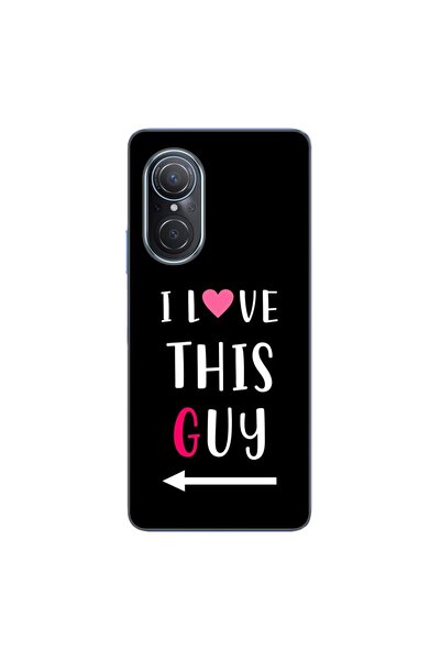 OEM Θήκη συμβατή με Huawei Nova 9 SE, από σιλικόνη gel TPU, με σχέδιο Ζευγάρι...