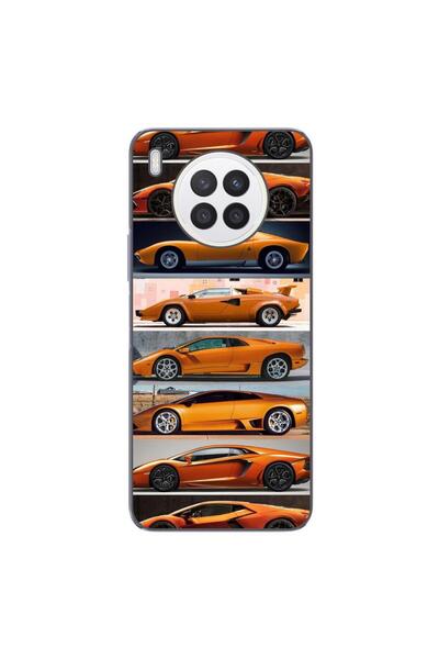 OEM Husa compatibila cu Huawei Nova 8i Silicon Gel Tpu Model Masini Lamborghini