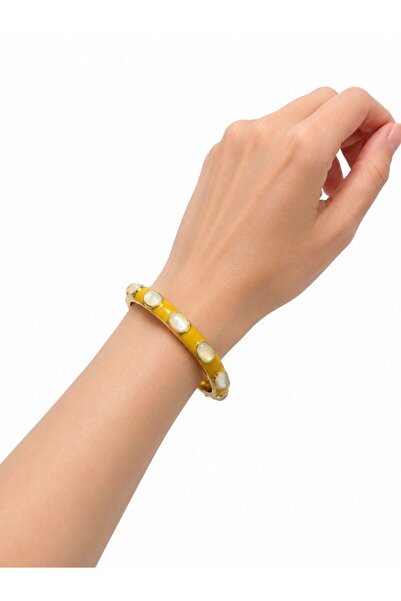 GK LUXURY & FASHION Mineli Colorful Steel Bracelet Clamp Bracelet Resistant t...