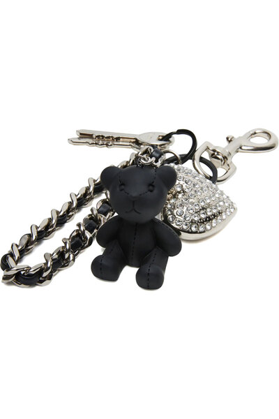 Steve Madden μαύρο μπρελόκ Beary