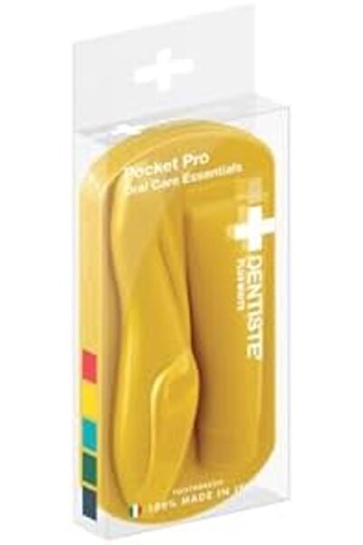 Yıldızan Srdshop Dentiste' Pro Waterless Brushing Travel Set (Yellow) 1249128