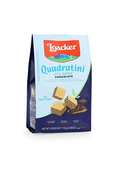Loacker LESS SUGAR CHOCOLATE 12X110G