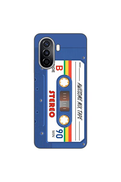OEM Husa compatibila cu Huawei Nova Y70 Silicon Gel Tpu Model Caseta Vintage ...