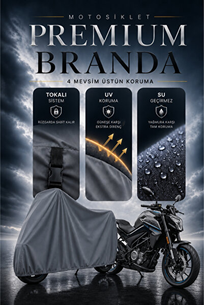 SULAITE Motosiklet Brandası CF MOTO NK 250 Motor Brandası Su Geçirmez Koruma ...