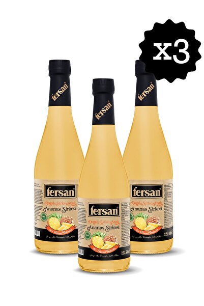 Fersan Ananas Sirkesi 500cc Cam x 3 Adet