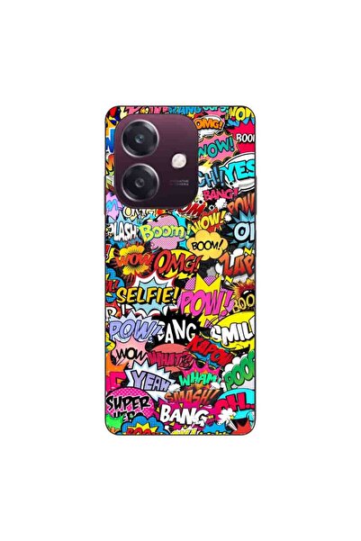 OEM Husa compatibila cu Oppo A60 5G Silicon Gel Tpu Model Pop Art Pow Wow Boom
