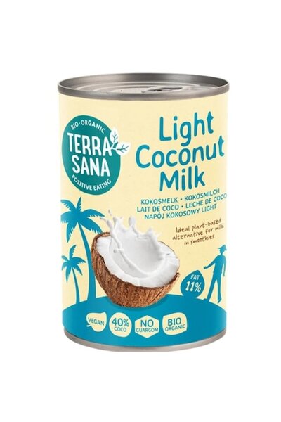 Terrasana Terra Sana Lapte de cocos organic ușor înghețat 400 ml