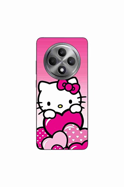 OEM Θήκη συμβατή με Oppo Reno12 FS Σιλικόνης Gel TPU με σχέδιο Hello Kitty Ρο...