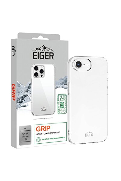 EIGER Husa Grip GRS iPhone 17e / iPhone 16e Clear