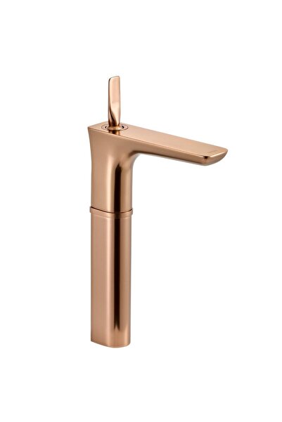 Fontana Fk-5123 High Basin Faucet Matte Rose