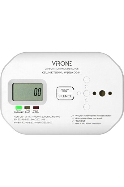 Orno Senzor de fum cu baterii 2xAA DC-9 Virone
