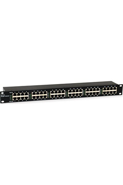 LEVEL ONE LevelOne Protecție la supratensiune 24xPoE 6KV 30W negru