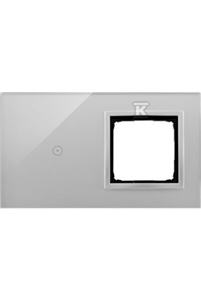 Kontakt-Simon Simon Touch S54 Touch Panel ramka, 2 module, 1 touch + 1 orific...