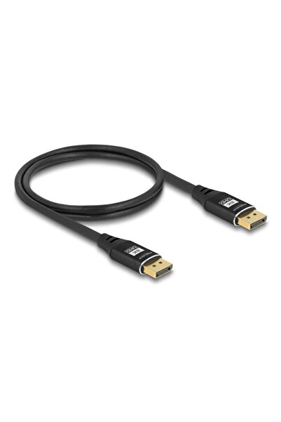 DELOCK DisplayPort Kabel 8K 60Hz 3m schwarz Metall