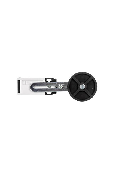lovato Rolă de ghidare cu rulment reglabil, rolă de cauciuc 50x10mm, carcasă ...