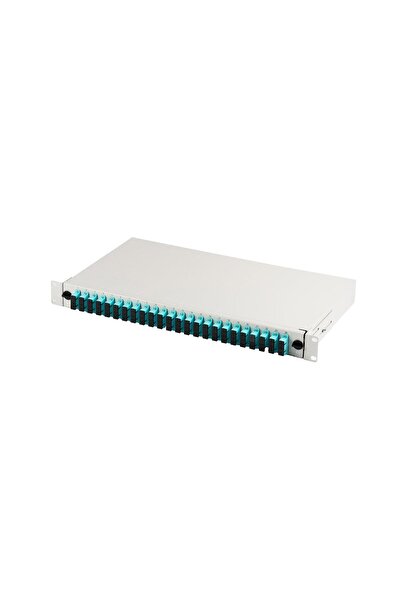 Digitus Panel krosowy FO z wyposa≈ºeniem 19'' 1U, 24x SC dx, OM3, adaptery, w...