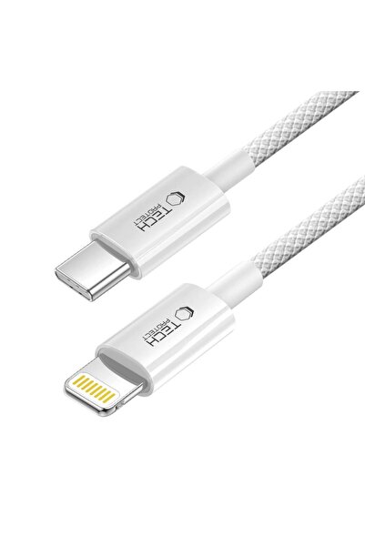 Tech-Protect Cablu USB USB-C - Lightning 2 m Gri (5906302380954)