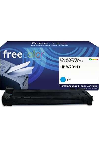Freecolor Toner HP W2011A cyan cu cip 13000 pagini compatibil