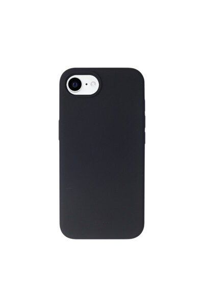 Crong Husă Magnetică Colorată - Etui iPhone 17e / 16e MagSafe Negru