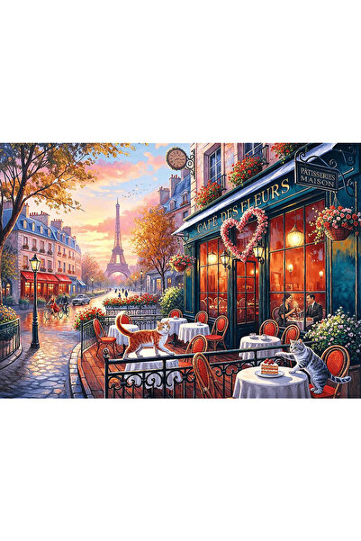 Trefl Puzzle 500 Poveste de dragoste: Dragostea mea la Paris