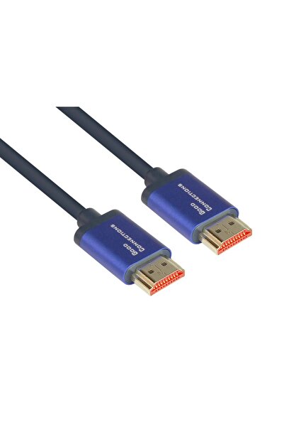Good Connections Cablu HDMI 2.1 SmartFLEX albastru 0,5m