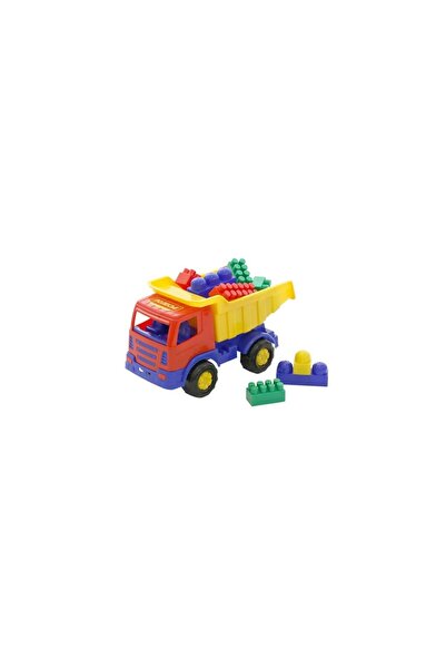 Wader Set Nr. 186 excavator + Blocuri "Super-mix" - 9097