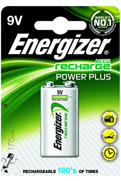 Energizer Akumulator Power Plus 9V Block 175mAh 1 szt.