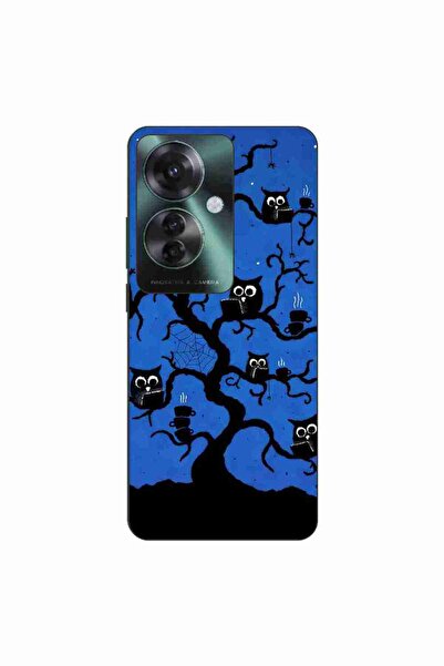 OEM Husa compatibila cu Oppo Reno11 F 5G Silicon Gel Tpu Model Halloween Tree...