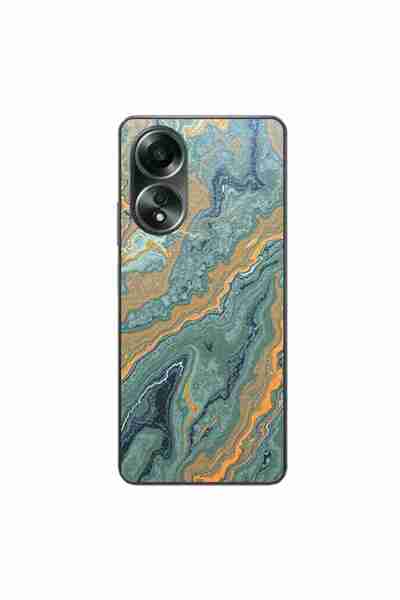 OEM Husa compatibila cu Oppo A58 4G Silicon Gel Tpu Model Forest Flame Marble