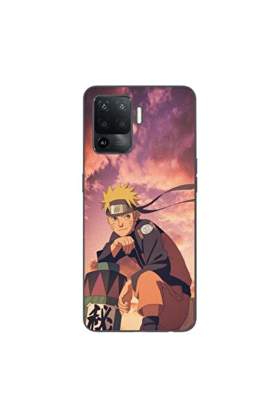 OEM Husa compatibila cu Oppo Reno5 Lite Silicon Gel Tpu Model Naruto Pergament
