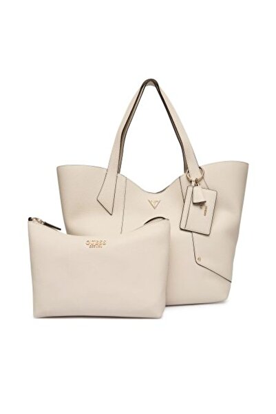Guess Darcy Cream Women's Shopper Bag