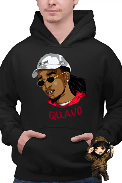 OEM Мъжки суичър Quavo Culture Трап рап музика