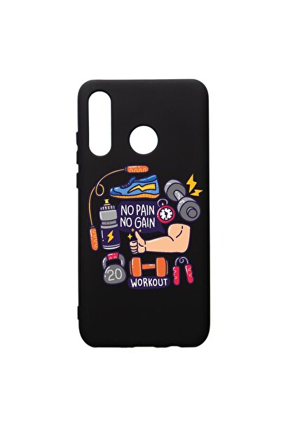 bestcase Husa Silicon Premium compatibila cu Huawei P30 Lite, Workout - No Pa...