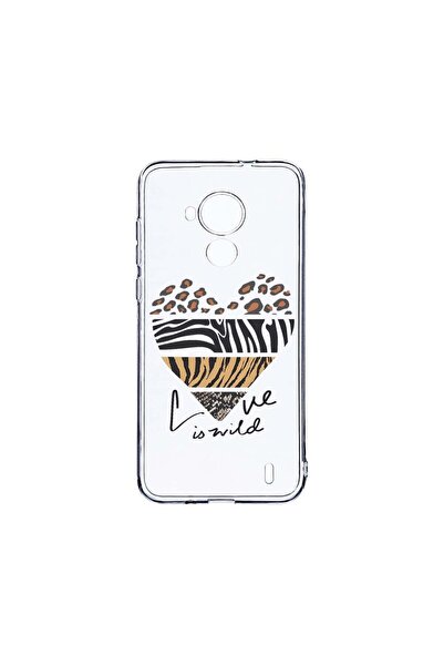 bestcase Husa BestCase¬Æ Clear Silicon 2MM, Compatibila Cu Nokia C30, Love Is...