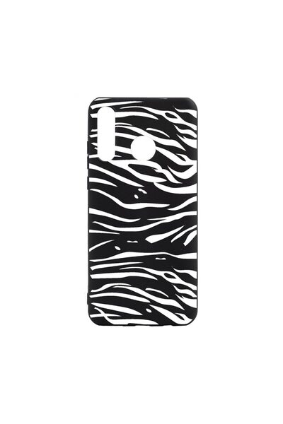 bestcase Husa Silicon Compatibila Cu Huawei P30 Lite, Zebra, rezistenta la uz...