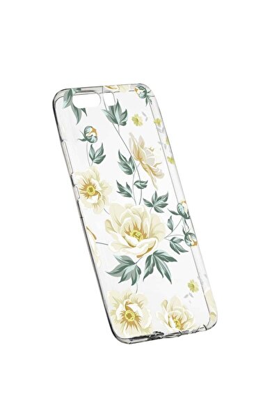 bestcase Θήκη σιλικόνης, Διάφανη, Λεπτή, Φλοράλ, 126, Huawei Y6 2018