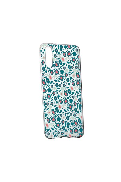 bestcase Husa Silicon Green Flowers Pattern, Compatibila Cu OnePlus Nord CE 5...