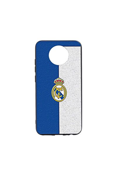 bestcase Husa Silicon Football, Real Madrid, compatibila cu Nokia 5.4, rezist...