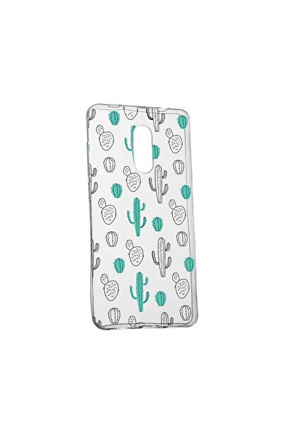 bestcase Husa Silicon, Transparent, Slim, Cactus, Huawei Mate 10 Lite