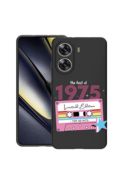 bestcase Тънък силиконов калъф за Poco X7 Pro, Най-доброто от 1975 - Момичешк...