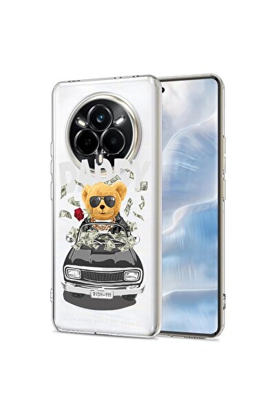 bestcase Θήκη για Realme 14 Pro 5G, BestCase™ Διαφανής Σιλικόνη 2MM, Αρκουδάκ...