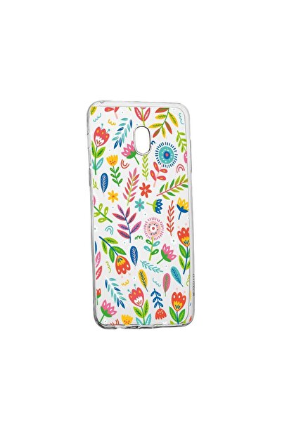 bestcase Husa Silicon Compatibila Cu Nokia 1.3, Happy Flowers, rezistenta la ...