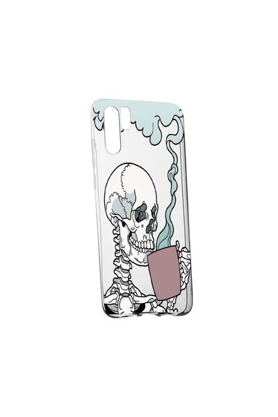 bestcase Thinking Skull protective case for Huawei P30 Pro, wear-resistant, a...