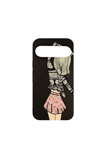 bestcase Husa pentru Google Pixel 9 Pro, BestCase¬Æ Slim SIlicon 0.8MM, Girl ...